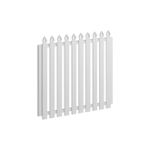 Aluminium 1090 x 1200mm Colonial Picket Gate (Stonnington Speartop)